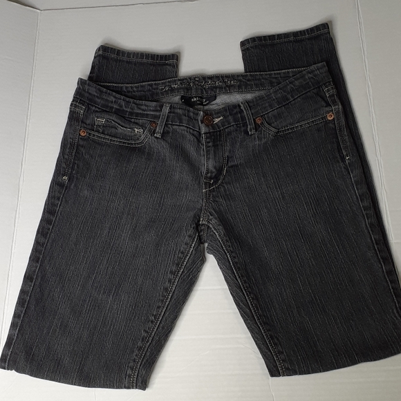 Levi's 421 Skinny Jeans Gray 9/29 - Picture 2 of 16